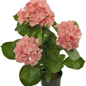 Kunstplant Hortensia Roze 35 cm