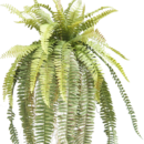 Kunst hangplant Varen op bal 97 cm
