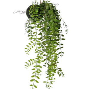 Kunst hangplant Pumila bal 30 cm