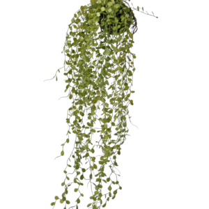 Kunst hangplant Vetplant bal 58 cm