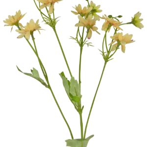 Kunstbloem Madelief 55 cm perzik