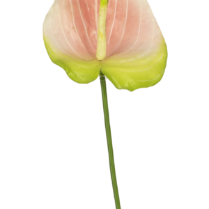 Kunstbloem Anthurium 65 cm roze