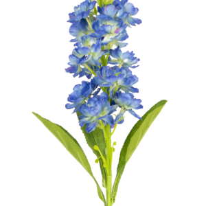 Kunstbloem Violier 78 cm blauw