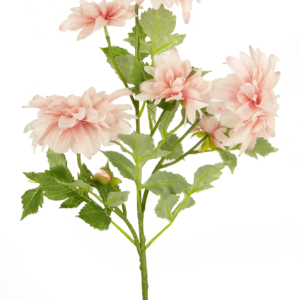 Kunstbloem Dahlia 60 cm roze