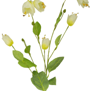 Kunstbloem Fritillary 81 cm wit