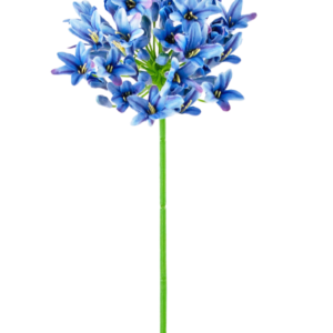Kunstbloem Agapanthus 75 cm blauw