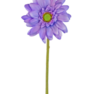 Kunstbloem mini Gerbera 47 cm lila