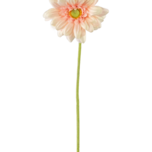 Kunstbloem Gerbera mini 47 cm zachtroze