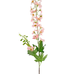 Kunstbloem Delphinium 79 cm lichtroze