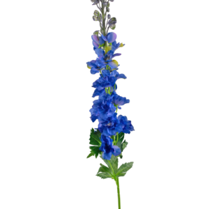 Kunstbloem Delphinium 79 cm blauw