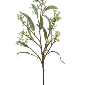 Kunsttak Eucalyptus bes 78 cm grijs
