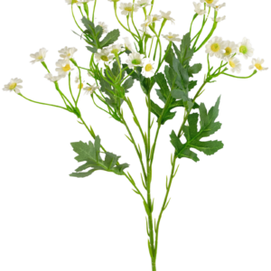 Kunstbloem Daisy Mini 61 cm wit